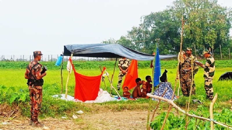 রৌমারী সীমান্তে বিএসএফের পুশইন চেষ্টায় ৫ যুবকের জীবন অনিশ্চিত 